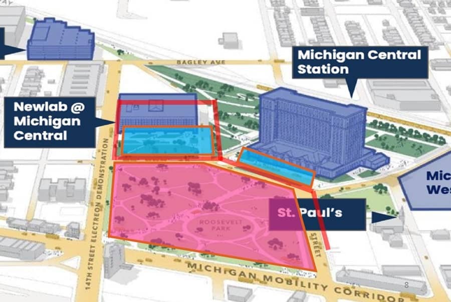 cars at the station Map