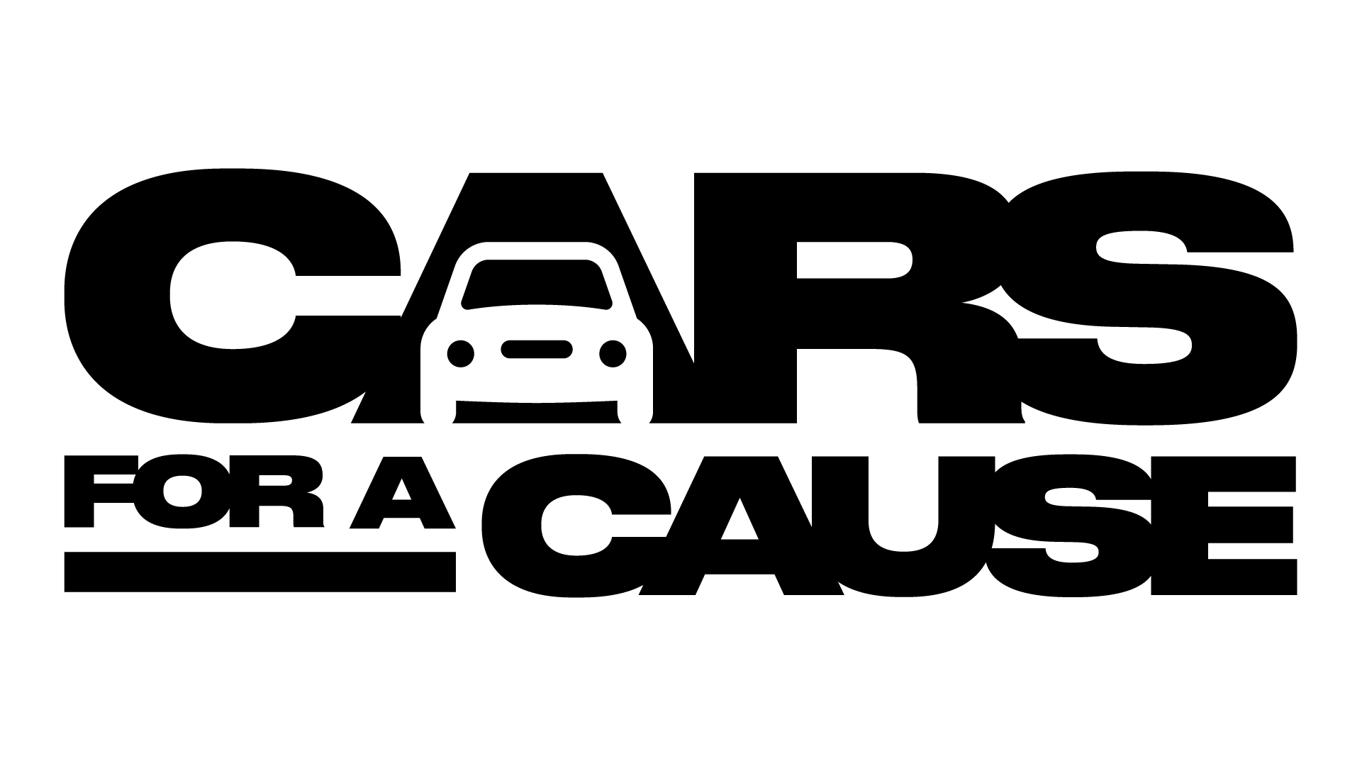 CarsForACause Logo 2023 Final Black